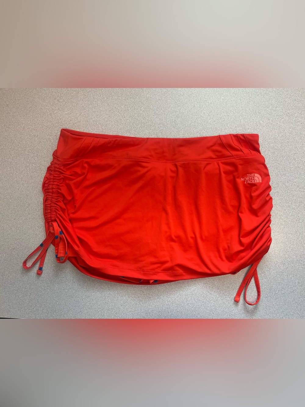 The North Face Side Tie Swim Athletic Skort Women's Size Large Polka Dot